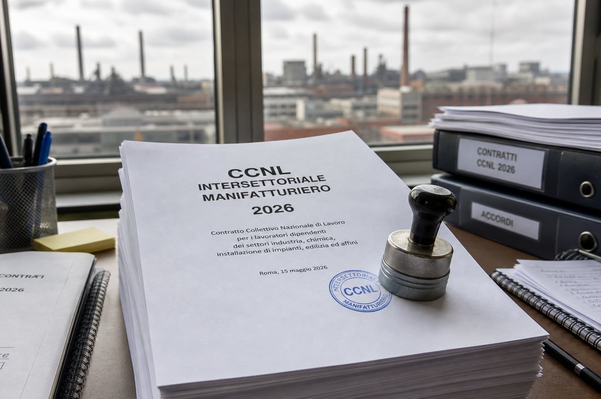 CCNL Manifatturiero 2026 rinnovato: le 17 categorie coinvolte, stipendi ...