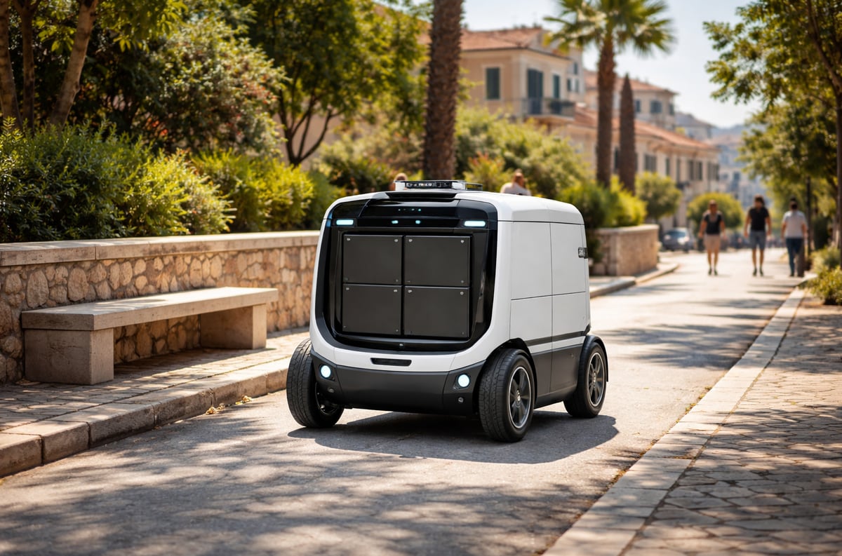 Robot Pacchi Come funziona Boxi, il robot postino di Poste Italiane che consegna in ...