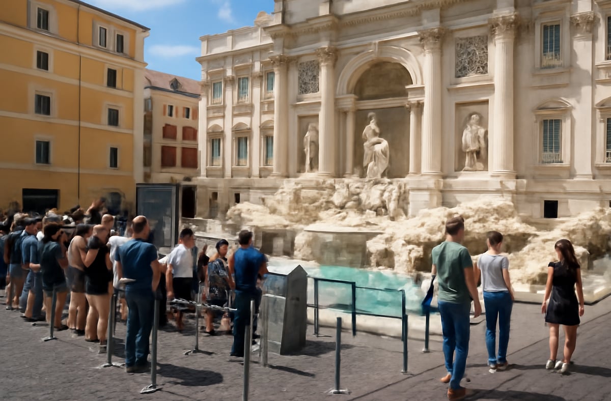 Fontana di Trevi a pagamento da Gennaio 2026: come accedervi, orari ...