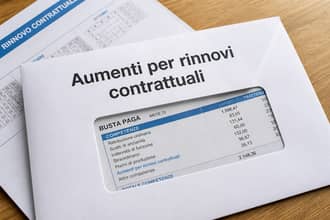 Aumenti di stipendio entro dicembre 2026 grazie a scatti nei CCNL: importi, date e categorie previste