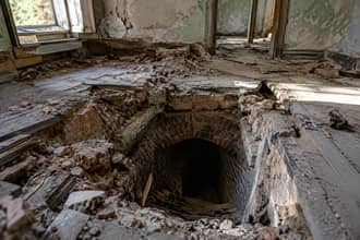 Compra una casa abbandonata senza vederla, pagandola solo come 2 auto: trova un tunnel e un segreto inestimabile