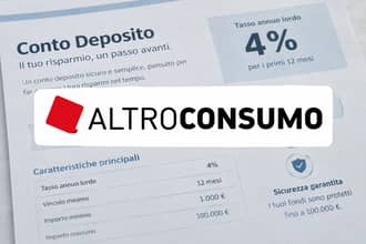 Conti deposito e conti correnti remunerati al 4%, sembrano uguali, ma le differenze ci sono: l'analisi sui 7 migliori di Altroconsumo