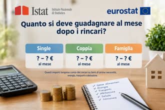 Quanti soldi occorre davvero guadagnare dopo i molti aumenti avvenuti per arrivare a fine mese