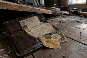 Trova un portafoglio perso 56 anni fa sotto un pavimento: la ricerca del proprietario e il finale emozionante