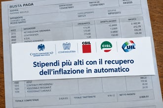 Aumento stipendi con il recupero del 90% inflazione automatico grazie a possibile accordo sindacati-imprese