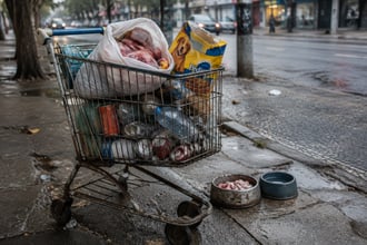 Dopo il video virale, cosa resta della storia del senzatetto che ha scelto il cibo al posto dei soldi