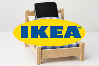 Ikea e la linea di 6 prodotti per dormire meglio, tra cui un mini letto per il cellulare