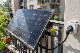 Costi energetici record, nuovo sistema innovativo per risparmiare gi� in vendita: basta una presa e un balcone