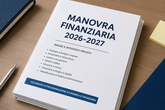 Manovra Finanziaria 2026