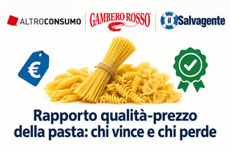 Pasta, prezzo alto non sempre corrisponde a qualit� alta: cosa dicono Altroconsumo, Gambero Rosso e Il Salvagente