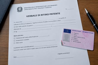 Patente ritirata per il cellulare in mano allo stop, la richiesta di clemenza di una mamma molto particolare