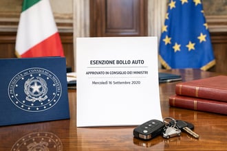 Quante auto non pagheranno pi� il bollo in base decreto approvato oggi secondo requisiti e limiti di un solo veicolo a persona 