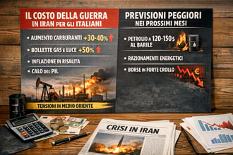 Quanto ci � costata finora la guerra in Iran e il peggio � atteso nei prossimi mesi