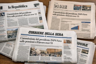 Sempre pi� over 55 lavorano a lungo e il Presidente INPS Fava si lascia scappare una ammissione sulle pensioni