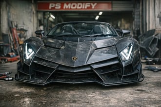Un'officina trasforma una Toyota MR2 in una replica della Lamborghini Veneno: identica, prezzo 100 volte inferiore