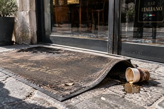 Una 70enne chiede un risarcimento di 200mila euro per essere caduta davanti al bar: ne deve pagare lei 12mila