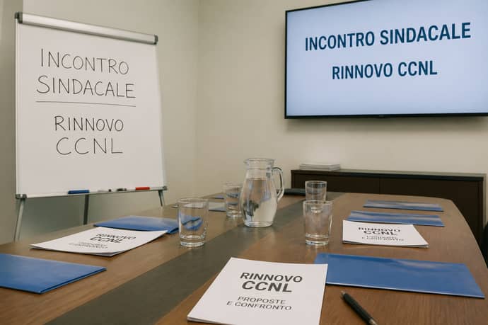 Sindacati imprese tornano tavolo 7 incontri nuovo accordo contratti salari