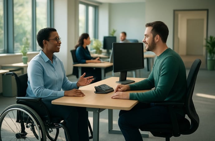 Accomodamento ragionevole per disabili e invalidi sul lavoro: che cos'�, esempi 