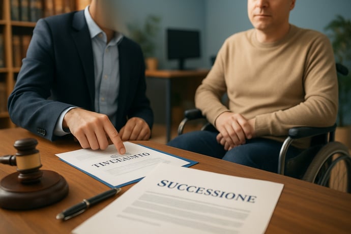 Agevolazioni legge 104 in caso di eredit�, successione o donazioni nel 2025