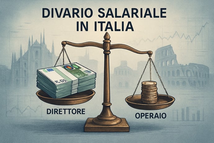 C'� davvero tanta differenza di stipendio tra operaio e dirigente in Italia?