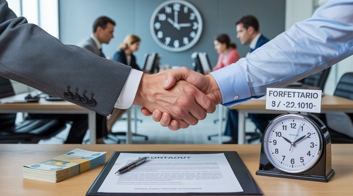 Che cos'� lo straordinario forfettario sul lavoro? Funzionamento, regole, ta