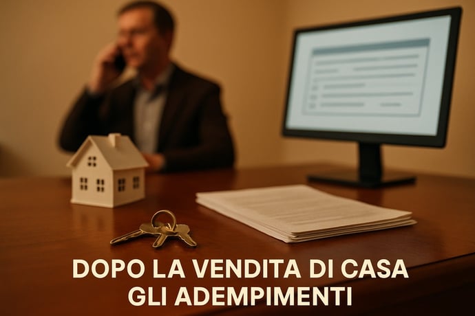 Che cosa fare dopo che ho venduto casa? Comunicazioni e adempimenti 2025 obbliga