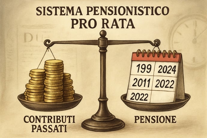 Che cos'� il principio pro rata per la pensione? Spiegazione, significato ed