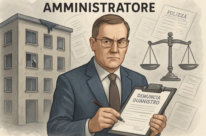 Chi � responsabile del pagamento dell�amministratore di condominio per un sinist