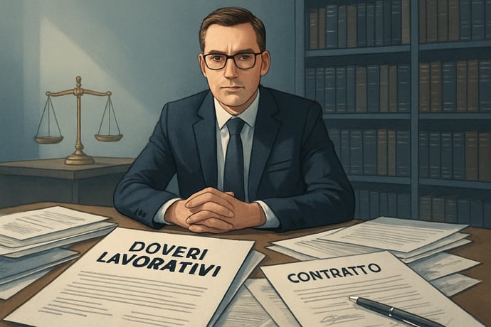 Come conoscere quali mansioni e compiti sono tenuto a fare secondo il mio contra