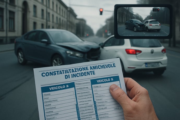 Come contestare un Cid firmato (constatazione amichevole) per incidente auto nel