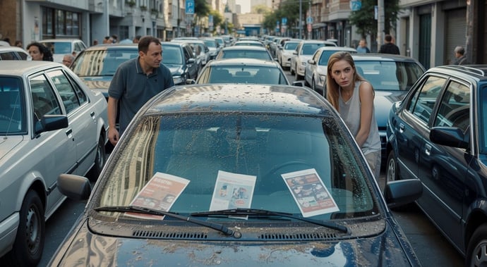 Come faccio a far spostare una auto parcheggiata per strada da settimane o mesi 