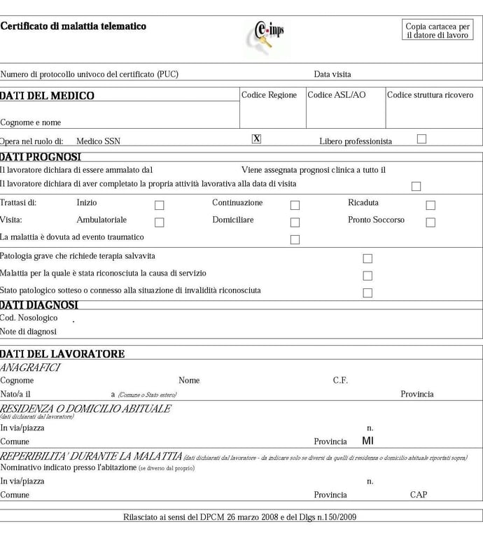 Come farsi fare certificato medico continuazione malattia. Tempi da rispettare e