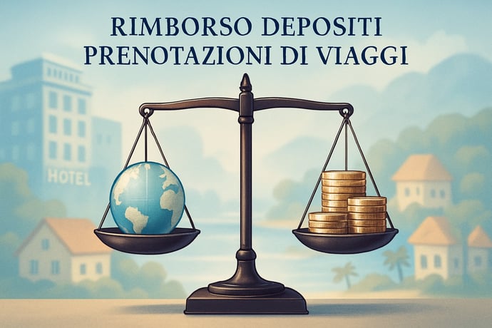 Come farsi restituire caparra da albergo, casa in affitto, villaggio turistico i