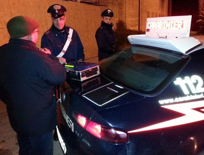 Come funziona l'etilometro dei carabinieri