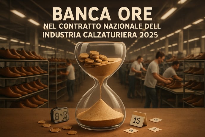 Come funziona la banca ore per il contratto calzaturiero CCNL 2025
