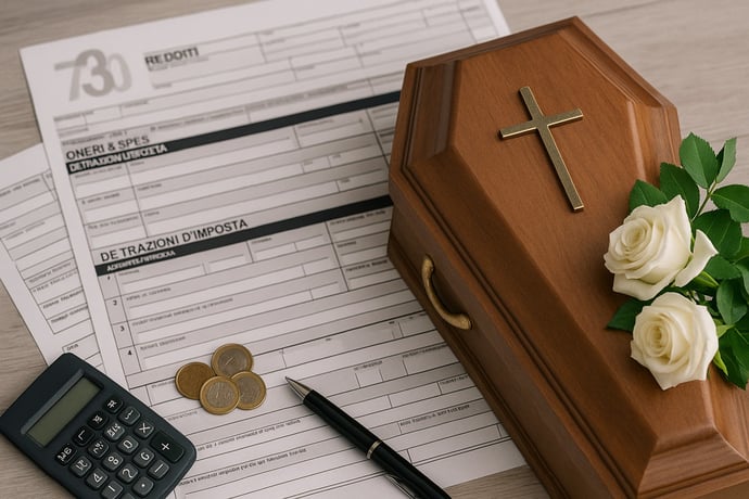 Come funziona la detrazione delle spese funerarie nel 730 2025. Istruzioni e reg