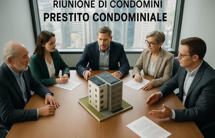 Come funziona un prestito e finanziamento condominiale. Chi lo decide e per qual