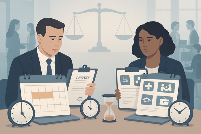 Come funzionano i permessi in un contratto tempo determinato?