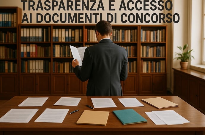 Come posso accedere alle prove di un concorso pubblico per controllarle. Procedu