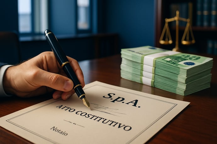 Come si apre e si costituisce una Spa (societ� per azioni)? Procedura e capitale