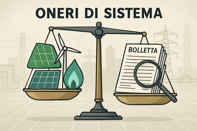 Come si calcolano gli oneri di sistema delle bollette luce e gas 2025 (esempi)
