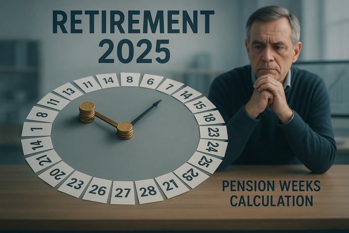 Come si calcolano le settimane necessarie per andare in pensione nel 2025. Ed es