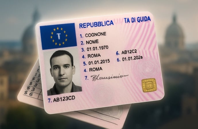 Come si leggono i codici presenti sulla patente auto e cosa significano