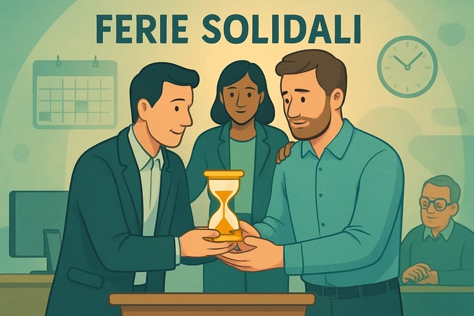 Come si possono dare o ricevere in regalo ferie dai propri colleghi in base norm