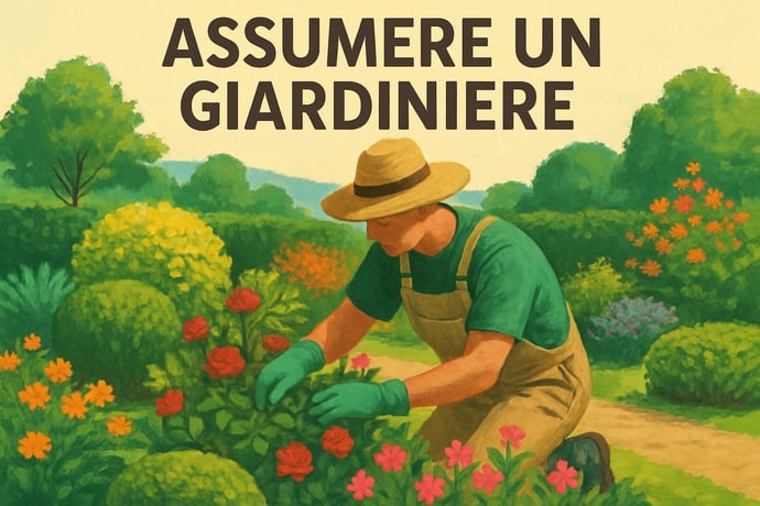Con quale contratto si pu� assumere un giardiniere? Le varie possibilit� previst