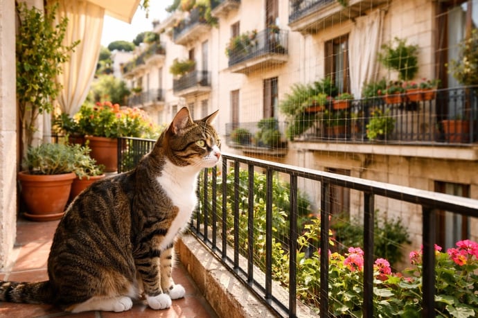 Condominio e gatti: come gestire l�accesso degli animali tra balconi e terrazzi