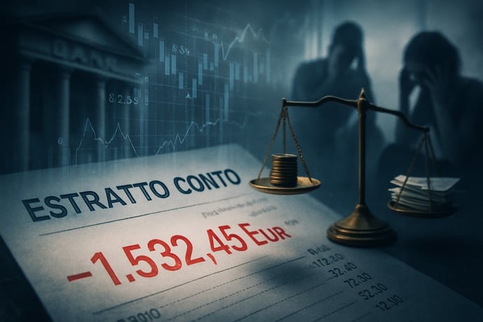 Conti correnti in rosso, cosa prevedono regole bancarie, normative 2025 e giuris