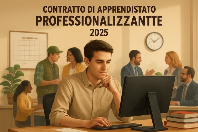 Contratto apprendistato professionalizzante 2025 stipendi, livelli, ferie, perme