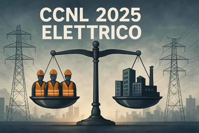 Contratto elettrico CCNL 2025 stipendi, livelli, ferie, malattia, dimissioni e l