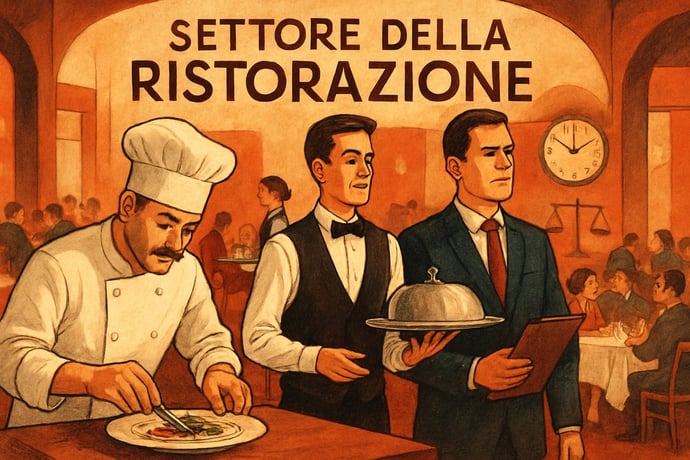 Contratto pubblici esercizi e ristorazione CCNL 2025 stipendi, livelli, permessi